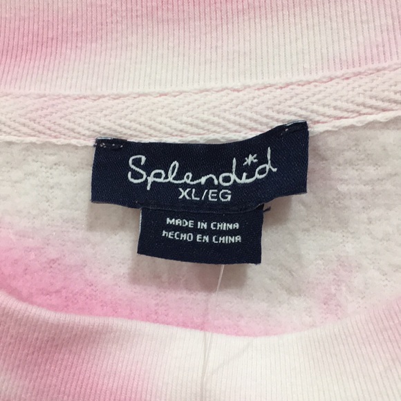 Splendid women sweater pink top size XL - Picture 5 of 7